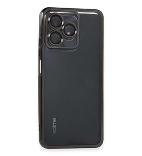 Realme C53 Kılıf Razer Lensli Silikon - Siyah