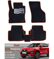 SEAT ATECA (2016-2020) Uyumlu EVA Paspas Tam Set–Oto Paspas,Araca Özel,Kolay Montaj