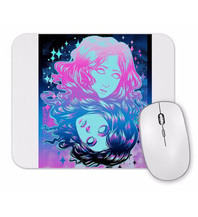 Two Faces Mouse Pad