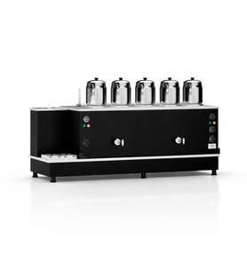 Anka Doğalgazlı Statik Turbo Hibrit Smart 5 Demlik 50 Litre Çay Makinesi