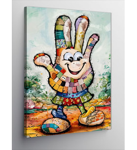 Kanvas Tablo Patchwork El