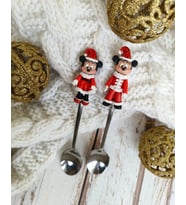 2'li tatlı kaşığı mickey mouse