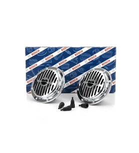Bosch Yüksek Ses Süperton Büyük Kafa Nikelaj Korna 12v 325/400 Hz 110 Db