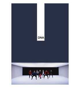 Bts - Dna Tablo Ahşap Poster Dekoratif Kod4966