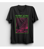 Presmono Unisex Siyah Etazhi Molchat Doma T-Shirt 548467tt