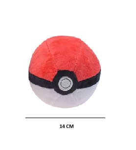 Schulzz Pokemon Topu Pokeball İthal Peluş Oyuncak 14 CM