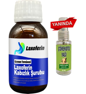 Laxoferin Şurup - + Çörek Otu Yağı / Bay Bayan Kullanımına Uygun 50 ml Şurup