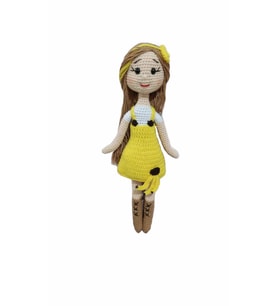Muz Bebek Amigurumi Organik Oyuncak