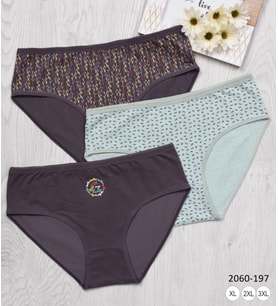 BAYAN KÜLOT-BİG SİZE (3'li Paket)