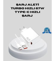 67w Type-c Turbo Şarj Cihazı – Aşırı Akım Ve Isı Koruması, Seyahat Uyumlu