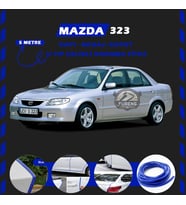 Mazda 323 Oto Araç Kapı Koruma Fitili 5metre Parlak Mavi Renk