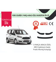 Ford Courier 2018-2023 3 Parça Ön Lip
