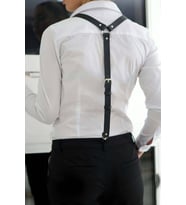 Mulvxbrf Brf02 Deri Pantolon Askısı Harness - Brf213 (Mulvix)