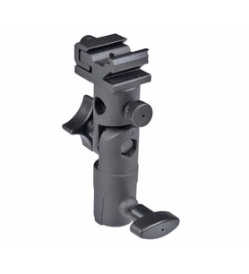 Flash Shoe Umbrella Holder Flaş Ve Şemsiye Tutucu (Siyah)