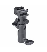 Flash Shoe Umbrella Holder Flaş Ve Şemsiye Tutucu (Siyah)