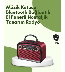 Kablosuz Bluetooth Hoparlör - Yüksek Ses Kalitesi, Uzun Pil Ömrü, Fm Ve Am Radyo Fonksiyonu