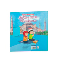 Sesli Elif Ba Kuranı Kerim Öğreten Cihaz Seti Kitaplı Mavi