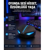 Tam Kablosuz Kulaklığı 5.0 Bluetooth Led Kontrollü Yeni Nesil