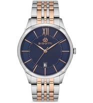 BİGOTTİ BG.1.10287.2 TAKVİMLİ-WR 5ATM-ÇELİK-KLASİK MODEL-ERKEK KOL SAATİ