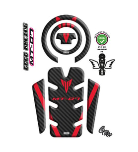 Yamaha Mt07 2021 - 2024 Uyumlu Tank Pad 002