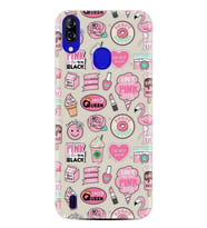 Reeder P13 Blue Kılıf Desenli Silikon Donut Flamingo