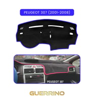 PEUGEOT 307 (2001-2008)TORPİDO KORUMA HALISI MAVİ KENAR