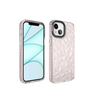 Apple iPhone 13 Uyumlu Kılıf Zore Buzz Kapak (Pembe)