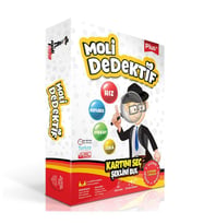 Moli Dedektif  Kartını Seç Şeklini Bul Kutu Oyunları - Mavi Su Dünyası (Çok Renkli)