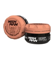 NISHMAN M6 Saç Şekillendirici Oynanabilir Mat Wax / Tüm Saç Tiperi 100 ML