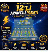 Viga 150000 Gecıktırıcı Krem 12li Kutu Gizli Gönderim