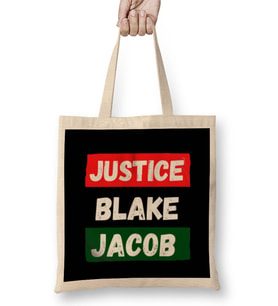 justice for Jacob blake 2022 Bez Çanta Uzun Saplı