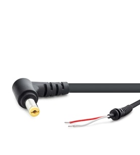 Notebook Adaptör Kablosu 5.5*1.7 L Tip Acer 30W-90W 1.2M Siyah HDX5511