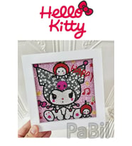 DIY Kendin Yap Elsanatları Hello Kitty Anime Elmas Boyama Seti 5