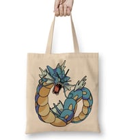 Pokemon Gyarados Bez Çanta Uzun Saplı