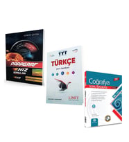 Hız Renk Paragraf Limit Türkçe ve Bilgi Sarmal Coğrafya Soru Bankası Seti 3 Kitap