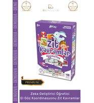 #Oyuncak Eğitici Zeka Geliştiren Dil Öğrenimi Aktivite Seti Güvenli Hobi 48 Parça Zıt Kavramlar