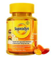 Supradyn Kids Multivitamin Ve Mineral İçeren Çiğnenebilir 60 Tablet