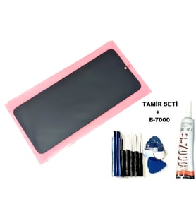 Xiaomi Redmi 9A Uyumlu Lcd Ekran Dokunmatik Servis + B-7000 + Tamir Seti