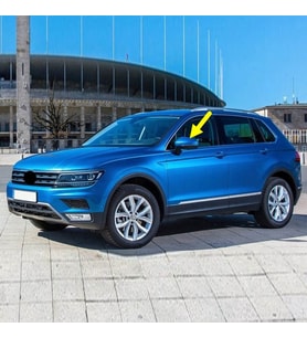 VW Tiguan 2016-2020 Sol Dış Ayna Üst Kapağı Kapak 5NA857537A