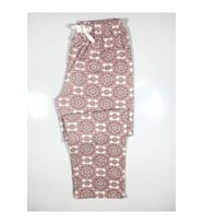 Pamuklu Cepsiz Kışlık Kadın Pijama Altı pmk1 (Kiremit)