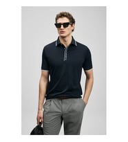 Lufian Lord Lacivert Erkek Polo Yaka T-shirt 111040252