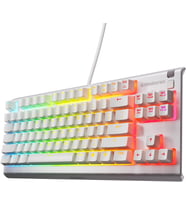 Steelseries Apex 3 Tkl Türkçe Gaming Klavye Tenkeyless, 8 Bölge Rgb Aydınlatma Türkçe Qwerty - Beyaz (Çok Renkli)