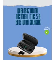 10 Metre Çekim Mesafeli Hafif Tasarımlı Bluetooth Kulaklık ve Şarj Kutusu Seti