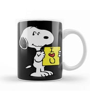 Snoopy Peanuts I Love You 03 Kupa Bardak Porselen