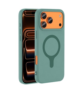 Joko Apple iPhone 18 Pro Max/17 Pro Max Z Silikon Magsafe Kapak - Yeşil