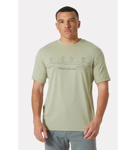 Helly Hansen Skog Recycled Graphic T-Shirt (Turuncu)