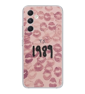 Samsung Galaxy A25 Uyumlu 1989 Taylor Swift Tasarımlı Şeffaf Telefon Kılıfı