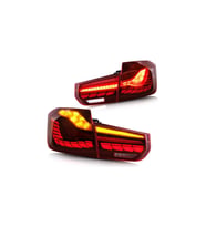 Bmw F30 2012.2018 3 Seri  Uyumlu Kırmızı Gts Ledli Arka Stop Lambası