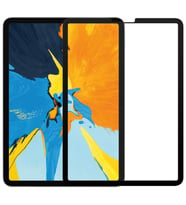 Apple iPad Pro 11 (2.nesil) Uyumlu Ekran Koruyucu Tam Kaplayan HD Seramik Nano Cam? (Renksiz)