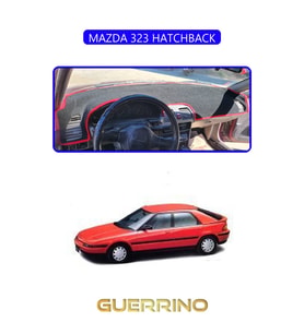 MAZDA 323 HATCHBACKTORPİDO KORUMA HALISI MAVİ KENAR